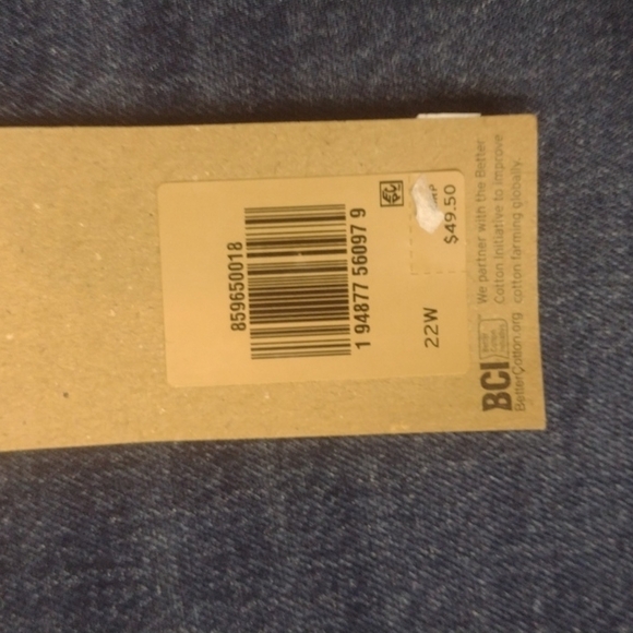LEVI'S 501 high rise distressed shorts size 20w - Picture 2 of 7